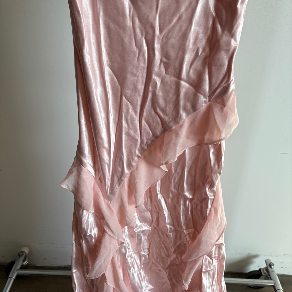 NWT Baby Pink For Love And Lemons “Sawyer” Midi Dress Sz 4 - Picture 3 of 14